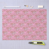 Japanse stijl leuk en rozen roze tissuepapier (Craft)
