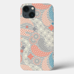 Japanse stijl patroon. Illustratie. Case-Mate iPhone Case
