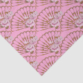 Japanse stijl plezier en rozen roze tissuepapier (Detail)