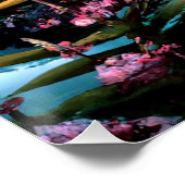 japanse stijl prachtige natuur Décor Perfect Poster (Hoek)