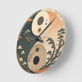 Japanse stijl ronde klok (Hoek)