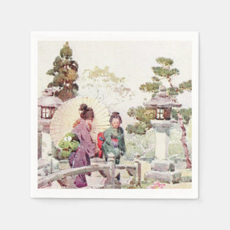 Japanse stijl servetten