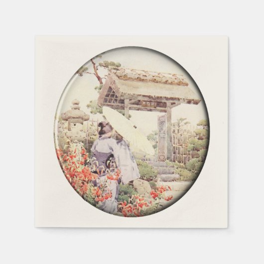 Japanse stijl servetten (Voorkant)