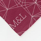 Japanse stijl Snowflake Fleece Deken (Hoek)