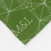 Japanse stijl Snowflake Fleece Deken (Hoek)