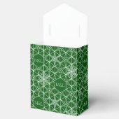 Japanse stijl Snowflake Wedding Bedankdoosjes (Geopend)