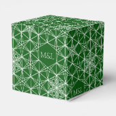 Japanse stijl Snowflake Wedding Bedankdoosjes (Achterkant)