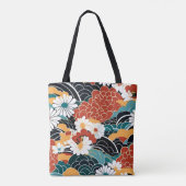 Japanse stijl tote bag (Achterkant)