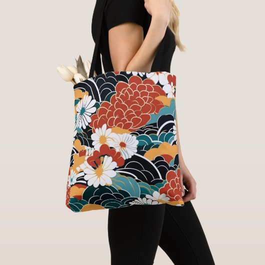 Japanse stijl tote bag (Dichtbij)