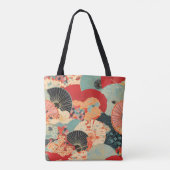 Japanse stijl tote bag (Achterkant)
