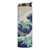 Japanse stijl, Wave Two-Tone Coffee Mok Flask (Gedraaid links)