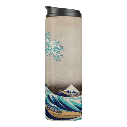 Japanse stijl, Wave Two-Tone Coffee Mok Flask (Geroteerd rechts)