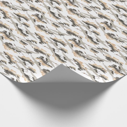 Japanse stijlkraan: elegant ontwerp. cadeaupapier (Hoek)