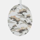 Japanse stijlkraan: elegant ontwerp. glas ornament (Voorkant Rechts)