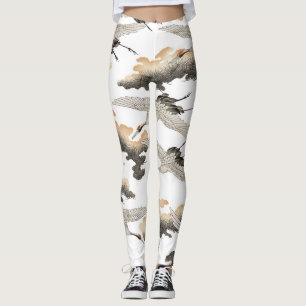 Japanse stijlkraan: elegant ontwerp. leggings