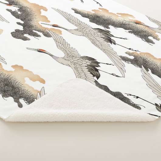 Japanse stijlkraan: elegant ontwerp. sherpa deken (3/4)