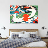 Japanse stijlkunst Canvas Afdruk (Insitu (Slaapkamer))