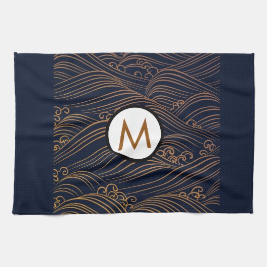 Japanse stijlvol, speciaal voor theehanddoek theedoek (Horizontaal)