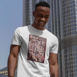 Japanse straat t-shirt