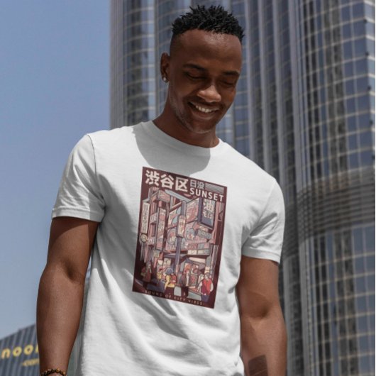 Japanse straat t-shirt