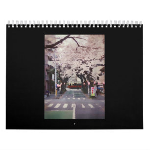 Japanse straatfotografie Cherry Blossom Kalender