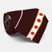 Japanse streekvlag stropdas (Opgerold)