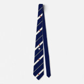 Japanse streepjesvlag stropdas (Voorkant)