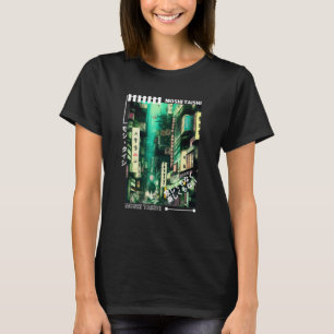 Japanse Streetslijmerrek Vibes esthetische Tokyo C T-shirt
