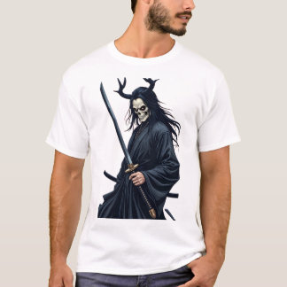Japanse streetwear donkere kunst stijl, HAL T-shirt