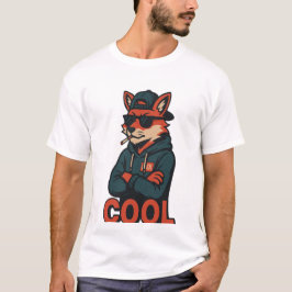 Japanse Streetwear Vos - COOL Urban Anime T-shirt