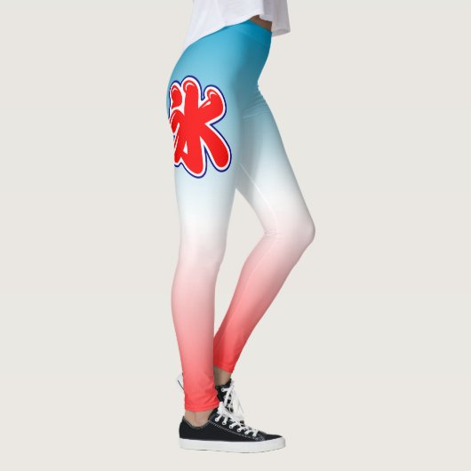 Japanse Summer Shaved Ice Leggings (Rechts)
