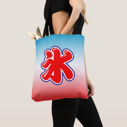 Japanse Summer Shaved Ice Tote Bag (Dichtbij)