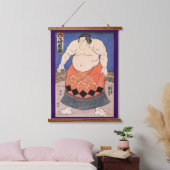 Japanse Sumoworstelaar, Kuniyoshi Hangend Wandkleed (Slaapkamer)