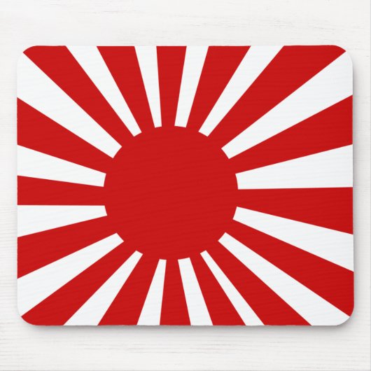 Japanse Sun Mousepad Muismat (Voorkant)