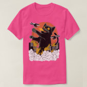 Japanse Sunset Catzilla T-shirt (Design voorkant)