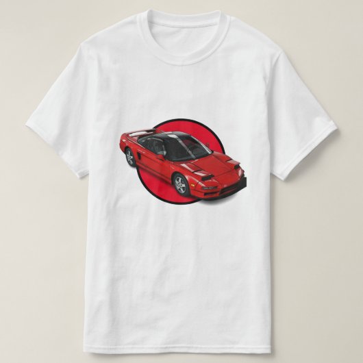 Japanse Supercar NSX T-Shirt (Design voorkant)