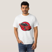 Japanse Supercar NSX T-Shirt (Voorkant volledig)