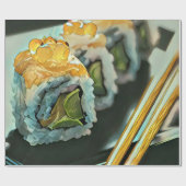 Japanse sushi cadeaupapier (Vlak)