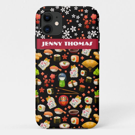 Japanse sushi Case-Mate iPhone case (Achterkant)