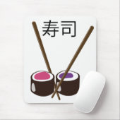 Japanse Sushi Eetstokjes Muismat (Met muis)