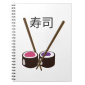 Japanse Sushi Eetstokjes Notitieboek (Voorkant)