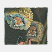 Japanse sushi fleece deken (Voorkant (Horizontaal))