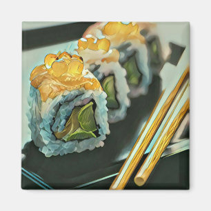 Japanse sushi magneet