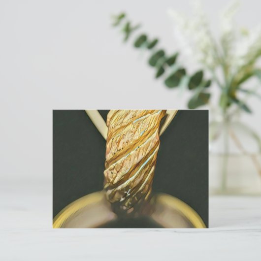 Japanse sushi-minnaar briefkaart (Staand voorkant)