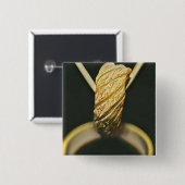 Japanse sushi-minnaar vierkante button 5,1 cm (Voorkant /achterkant)