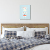 Japanse Sushi Nigiri Maki Roll Canvas Afdruk (Insitu (Slaapkamer))
