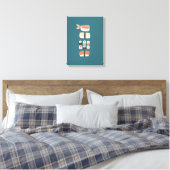 Japanse Sushi Nigiri Maki Roll Canvas Afdruk (Insitu (Slaapkamer))