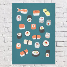 Japanse Sushi Nigiri Maki Rollen