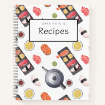 Japanse Sushi Nigiri Patroon Recept Boek