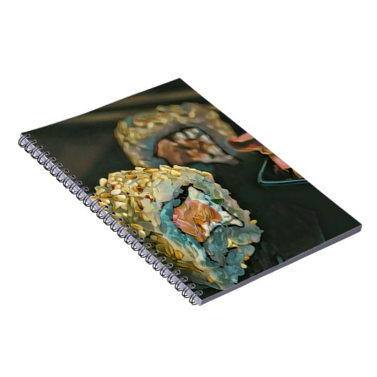Japanse sushi notitieboek (Rechterzijde)